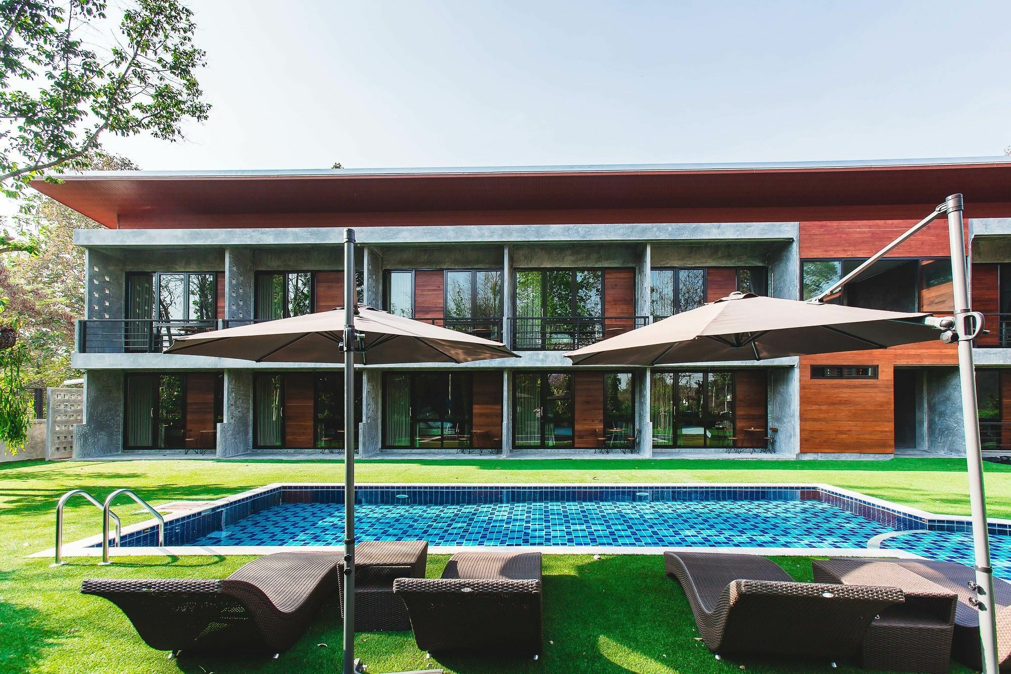 Hotel Stucco Loft Residency Chiang Mai Exterior foto